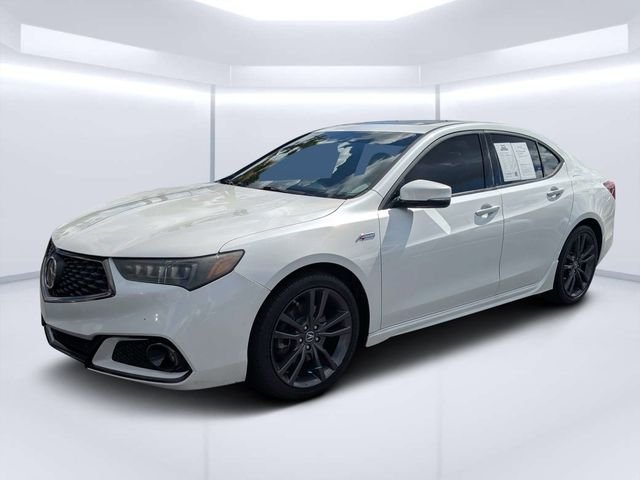 Used 2020 White Acura 3.5L A-Spec Pkg image 7
