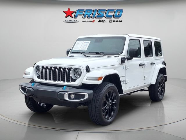 Used 2024 White Jeep Sahara 4xe image 3