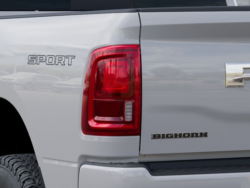 New 2026 Bright White Clear-Coat Exterior Paint RAM Big Horn image 5