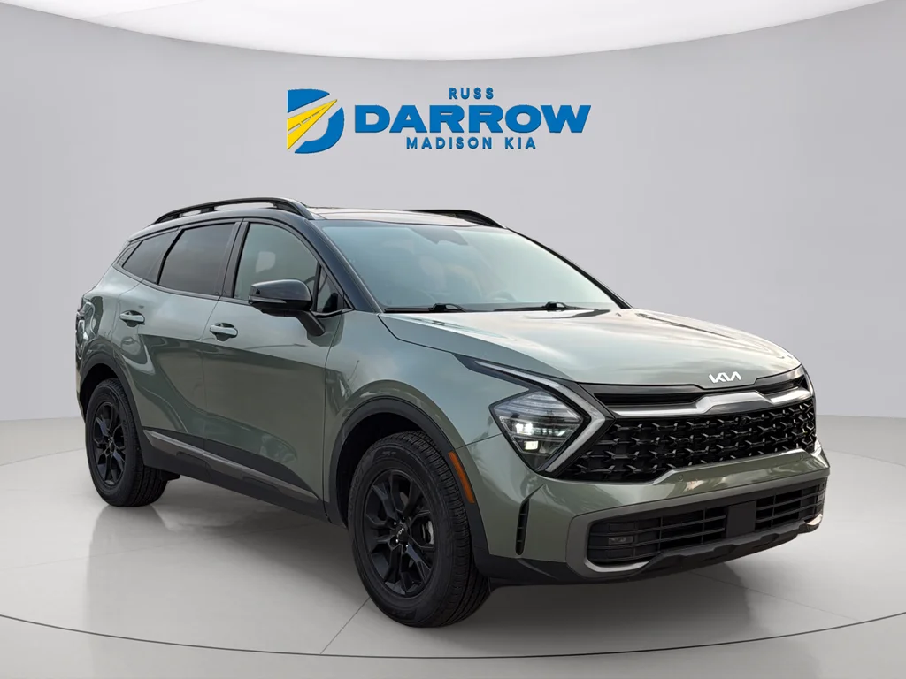 Used 2024 Jungle Green/Ebony Black Roof Kia X-Pro Prestige image 7