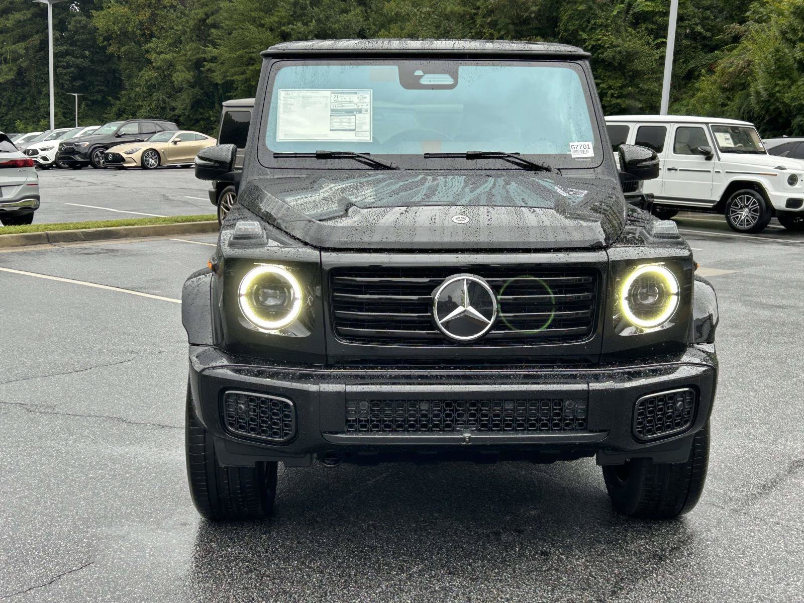 New 2027 Obsidian Black Metallic Mercedes-Benz G 580e SUV image 3