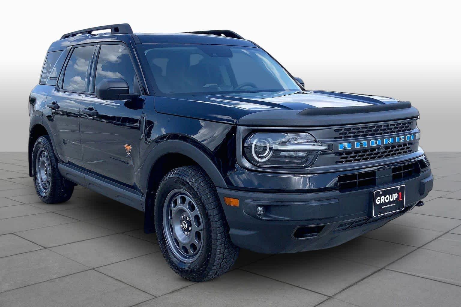 Used 2021 Shadow Black Ford Badlands image 3