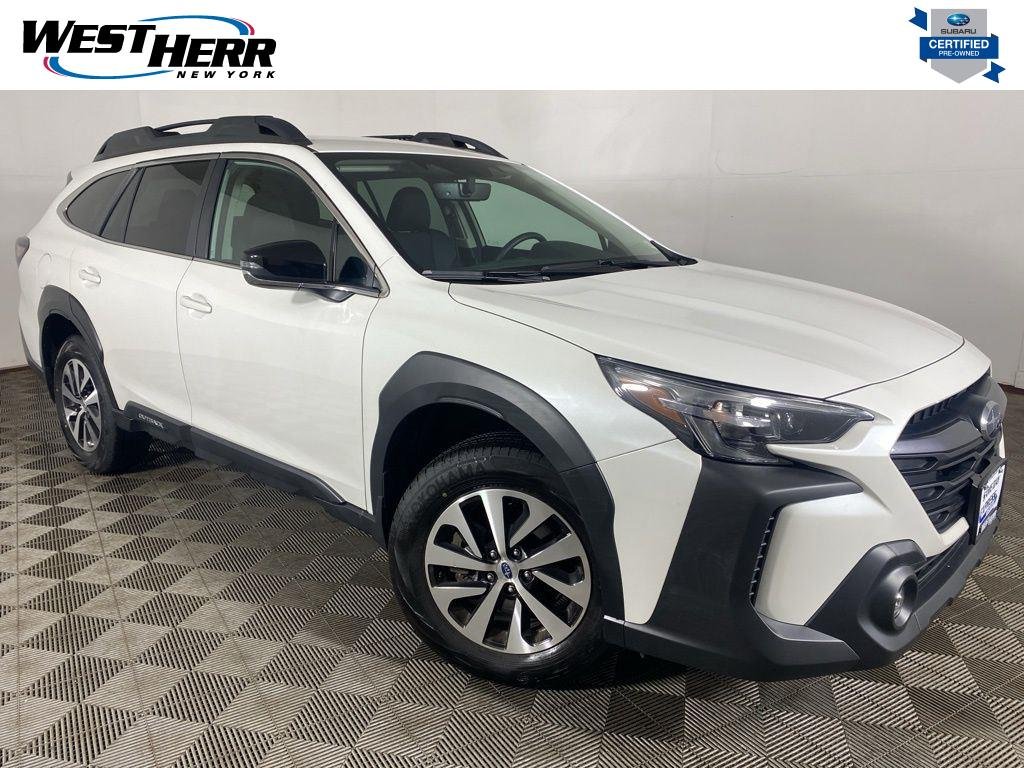 Used 2025 Crystal White Pearl Subaru Premium image 1