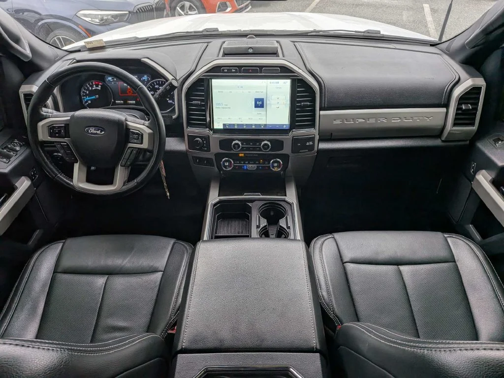 Used 2022 Oxford White Ford Lariat image 14