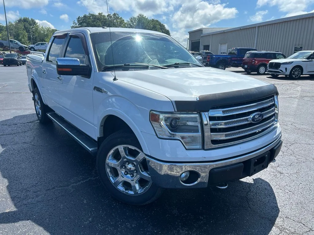Used 2014 Oxford White Ford Lariat image 1