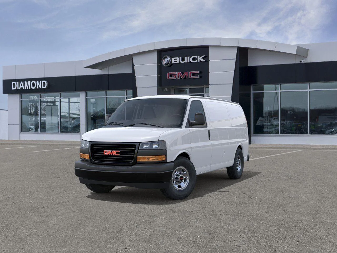 New 2026 Summit White GMC Work Van image 8