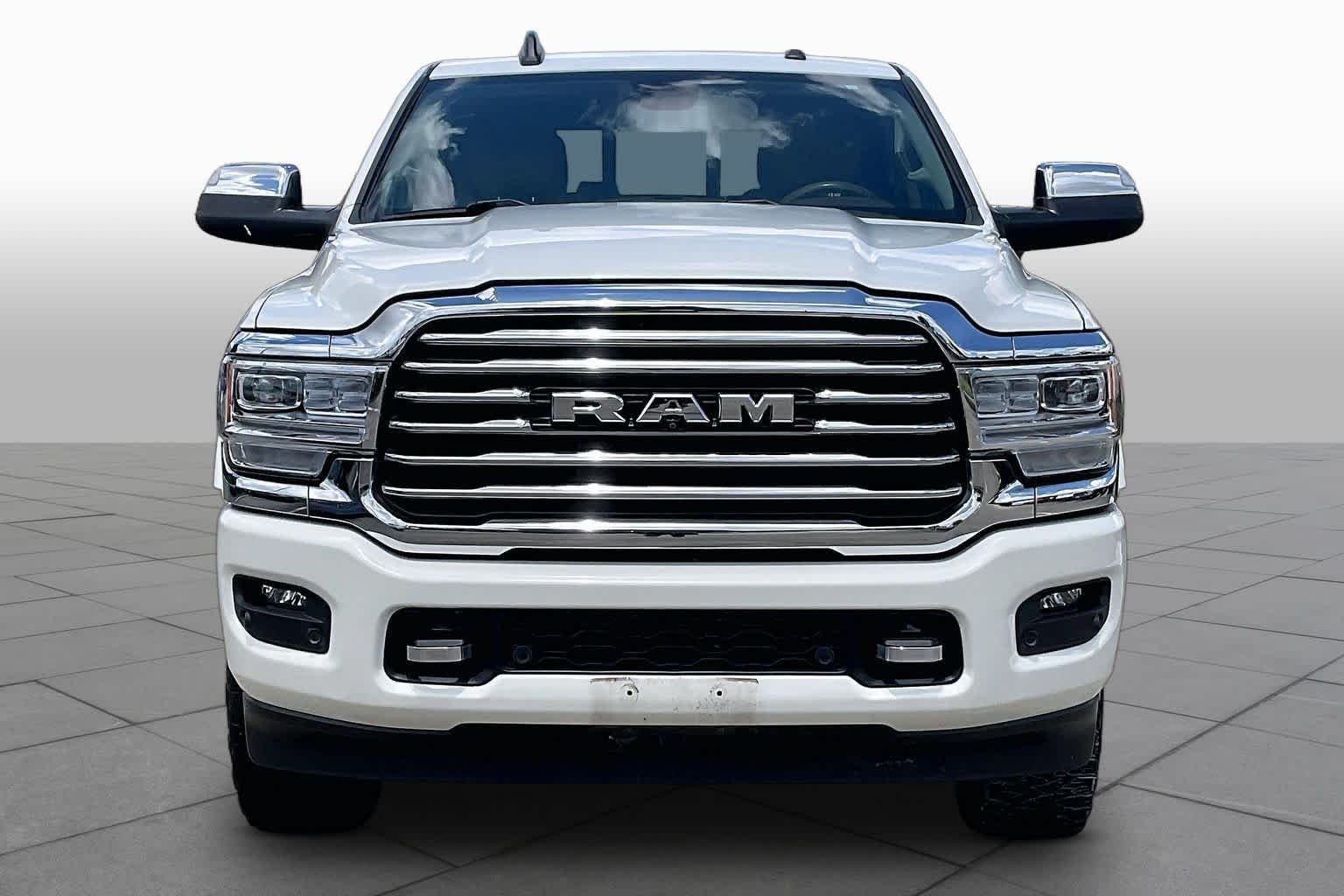 Used 2022 Pearl White Ram Longhorn image 4