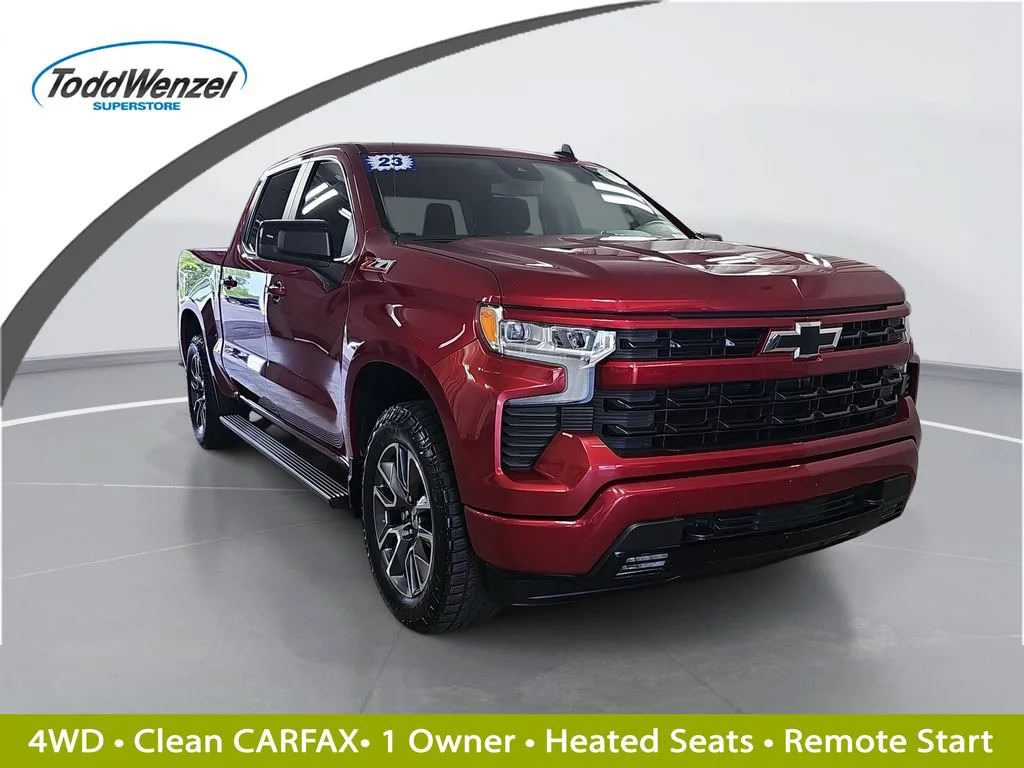 Used 2022 Cherry Red Tintcoat Chevrolet RST image 1