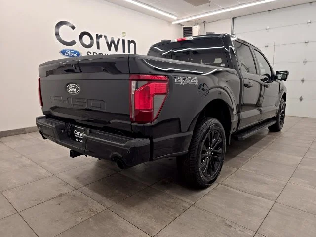 New 2026 Agate Black Metallic Ford XLT image 8