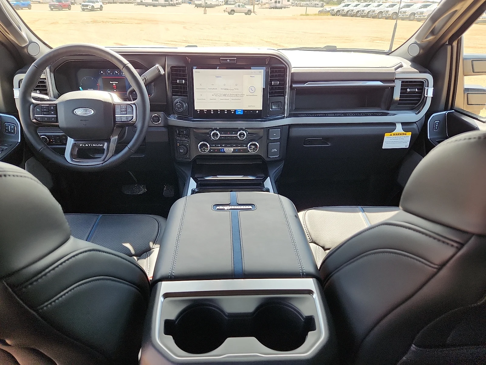New 2026 Star White Metallic Tri-Coat Ford F-250® Platinum® image 13