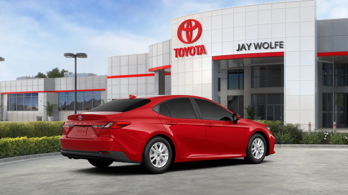 New 2026 Supersonic Red Toyota LE image 10