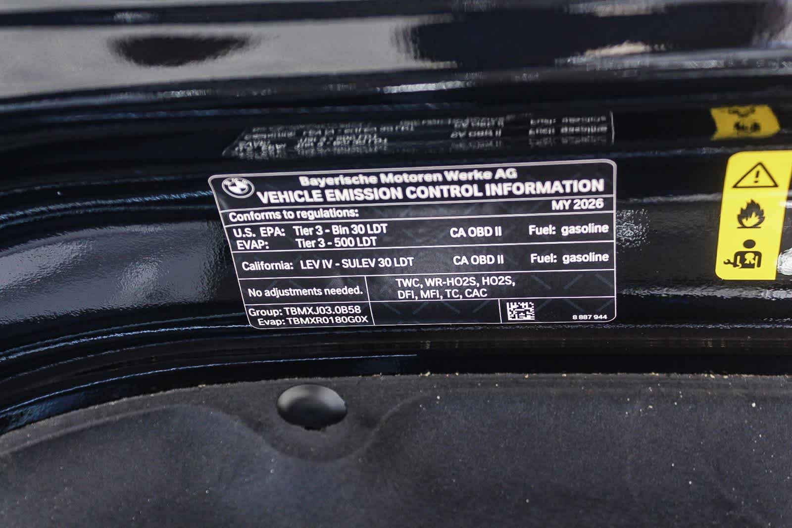 New 2026 Black Sapphire Metallic BMW xDrive40i image 26