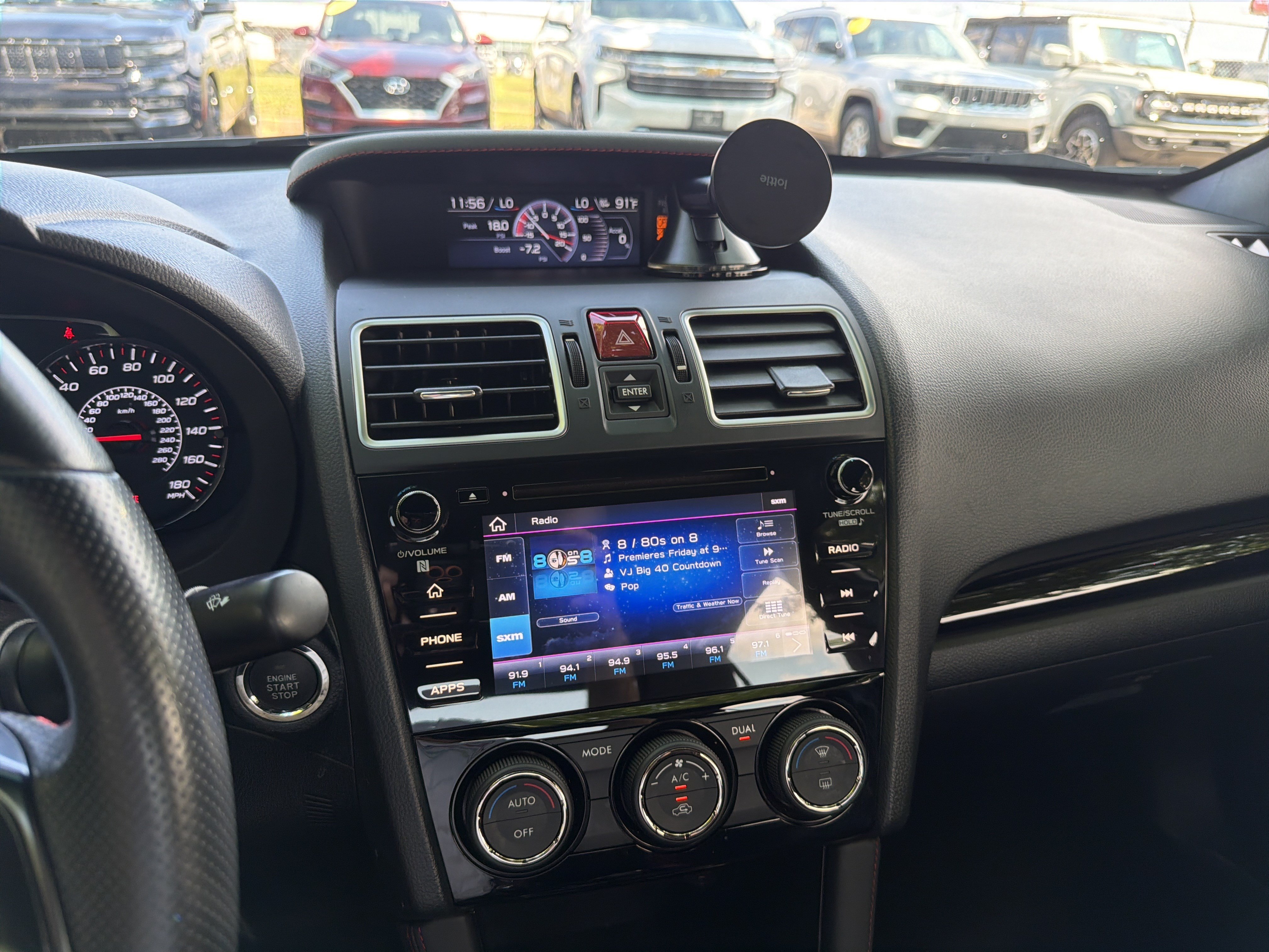 Used 2021 Crystal White Pearl Subaru STI image 30