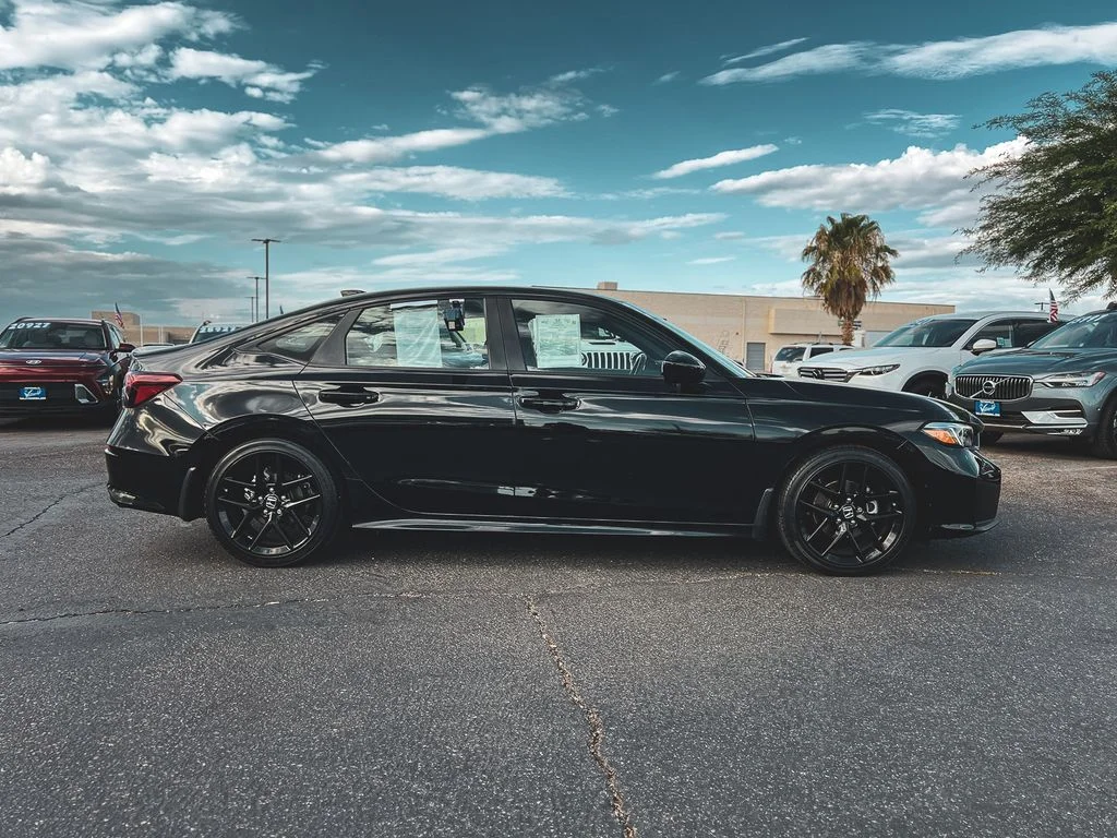 Certified Used 2025 Crystal Black Pearl Honda Sport image 10