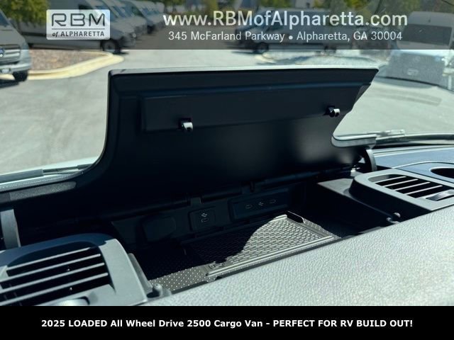 New 2025 Silver Gray Mercedes-Benz 2500 High Roof All Wheel Drive with 144 Wheel Base image 26
