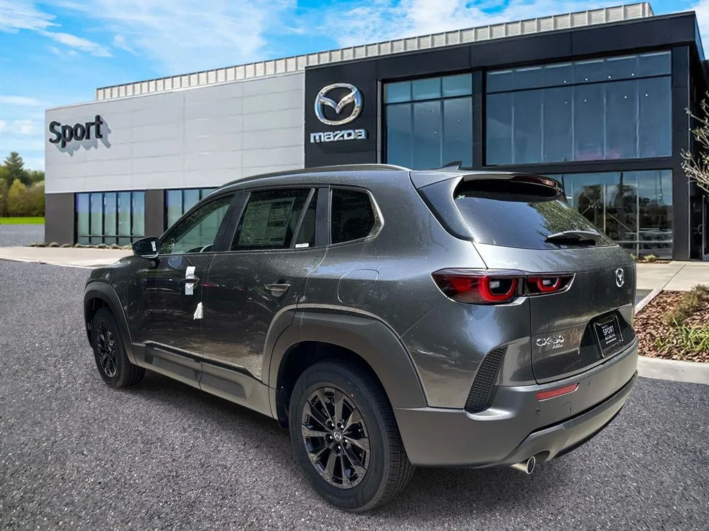 New 2026 Machine Gray Metallic Mazda Preferred AWD image 6