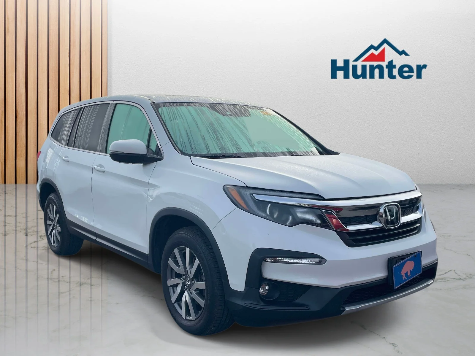 Used 2021 Platinum White Pearl Honda EX-L image 1
