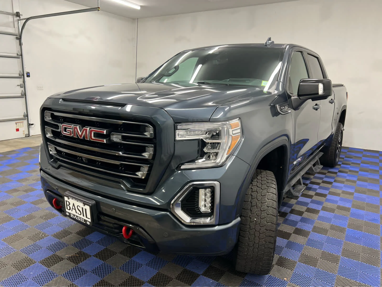 Used 2021 Dark Sky Metallic GMC AT4 image 3