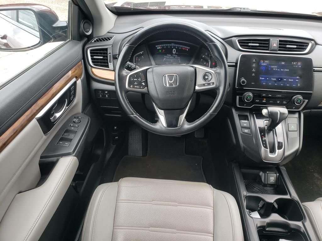 Used 2018 Burgundy Honda EX-L AWD Heated Leather Moonroof image 14