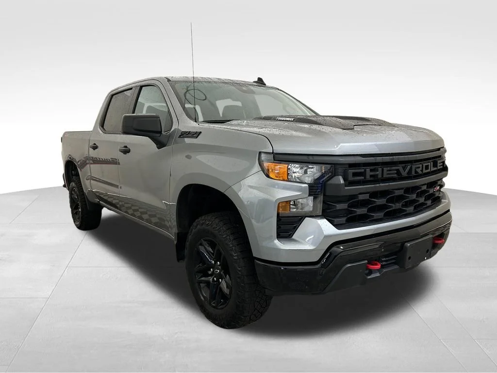 Used 2024 Sterling Gray Metallic Chevrolet Custom Trail Boss image 9