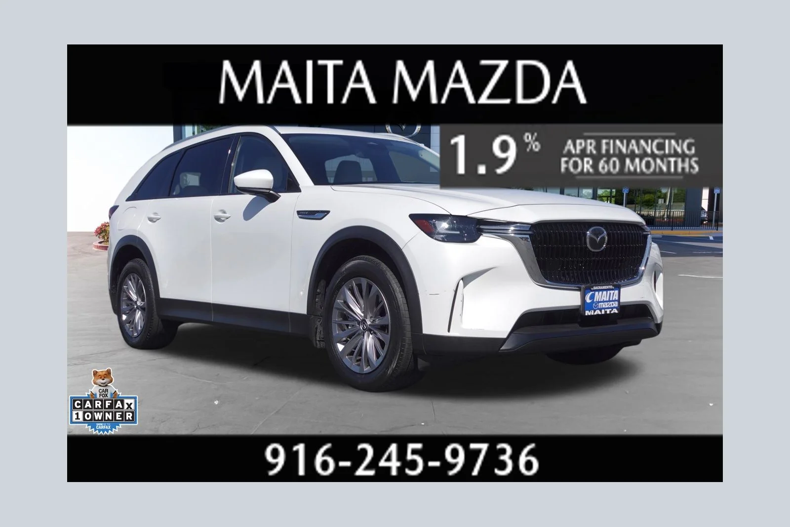 Certified Used 2024 Rhodium White Premium Mazda Preferred image 1