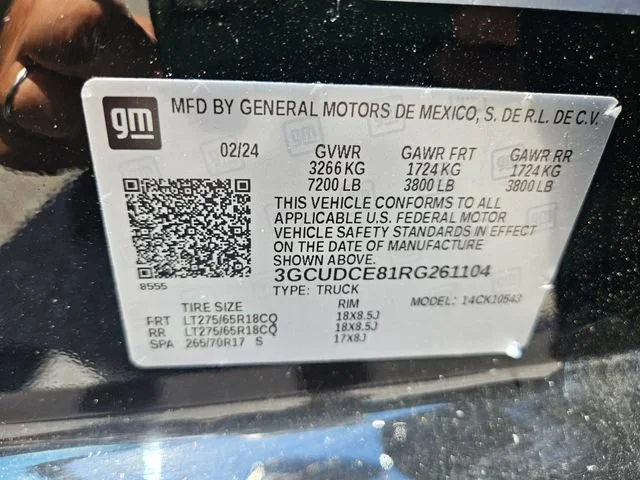 Used 2024 Black Chevrolet Custom Trail Boss image 30
