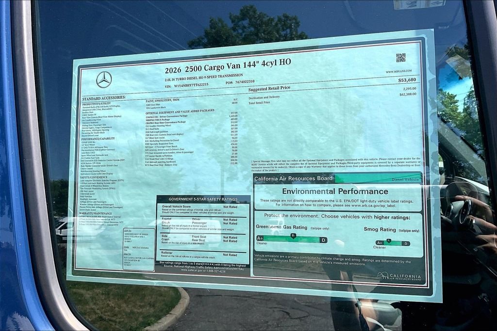 New 2026 Steel Blue Mercedes-Benz Cargo 144 WB image 13