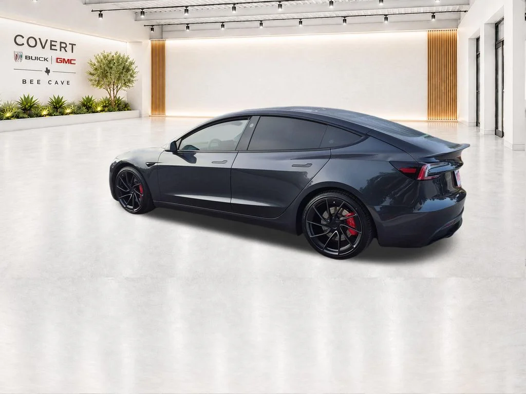 Used 2025 Gray Tesla Performance image 8