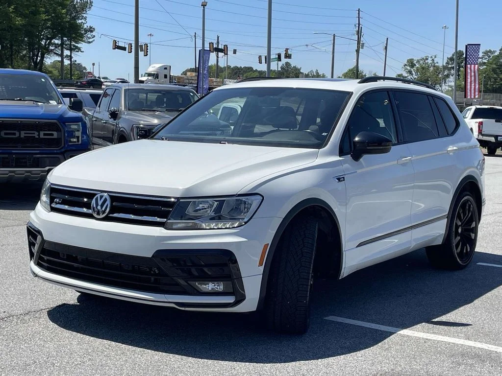 Used 2021 White Volkswagen 2.0T SE R-Line Black image 6