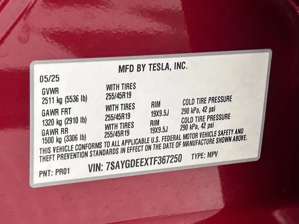 Used 2026 Red Tesla Premium image 24