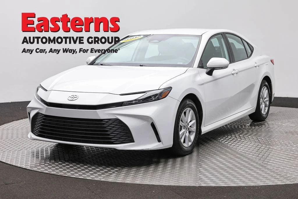 Used 2025 White Toyota LE image 1