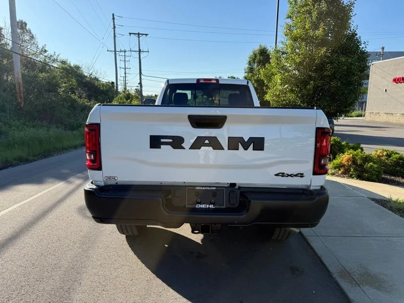 New 2026 Bright White Clear-Coat Exterior Paint RAM Tradesman image 6