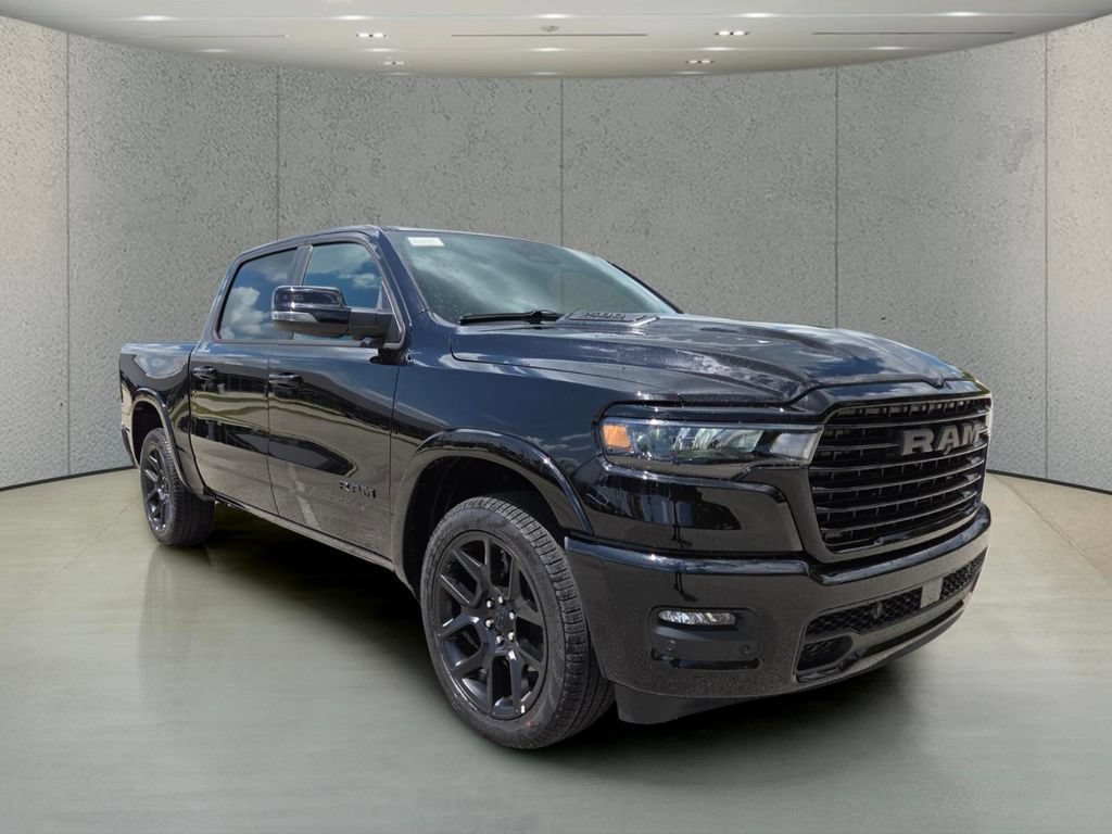 New 2026 Diamond Black Crystal Pearl-Coat Exterior Paint RAM Laramie image 13