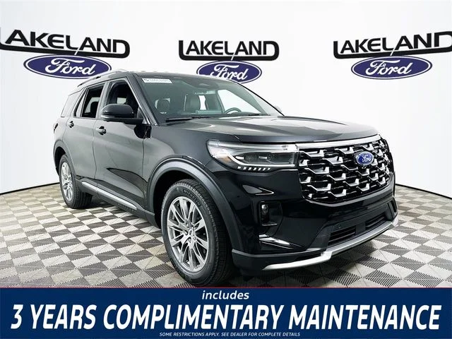 New 2026 Ford Explorer Platinum