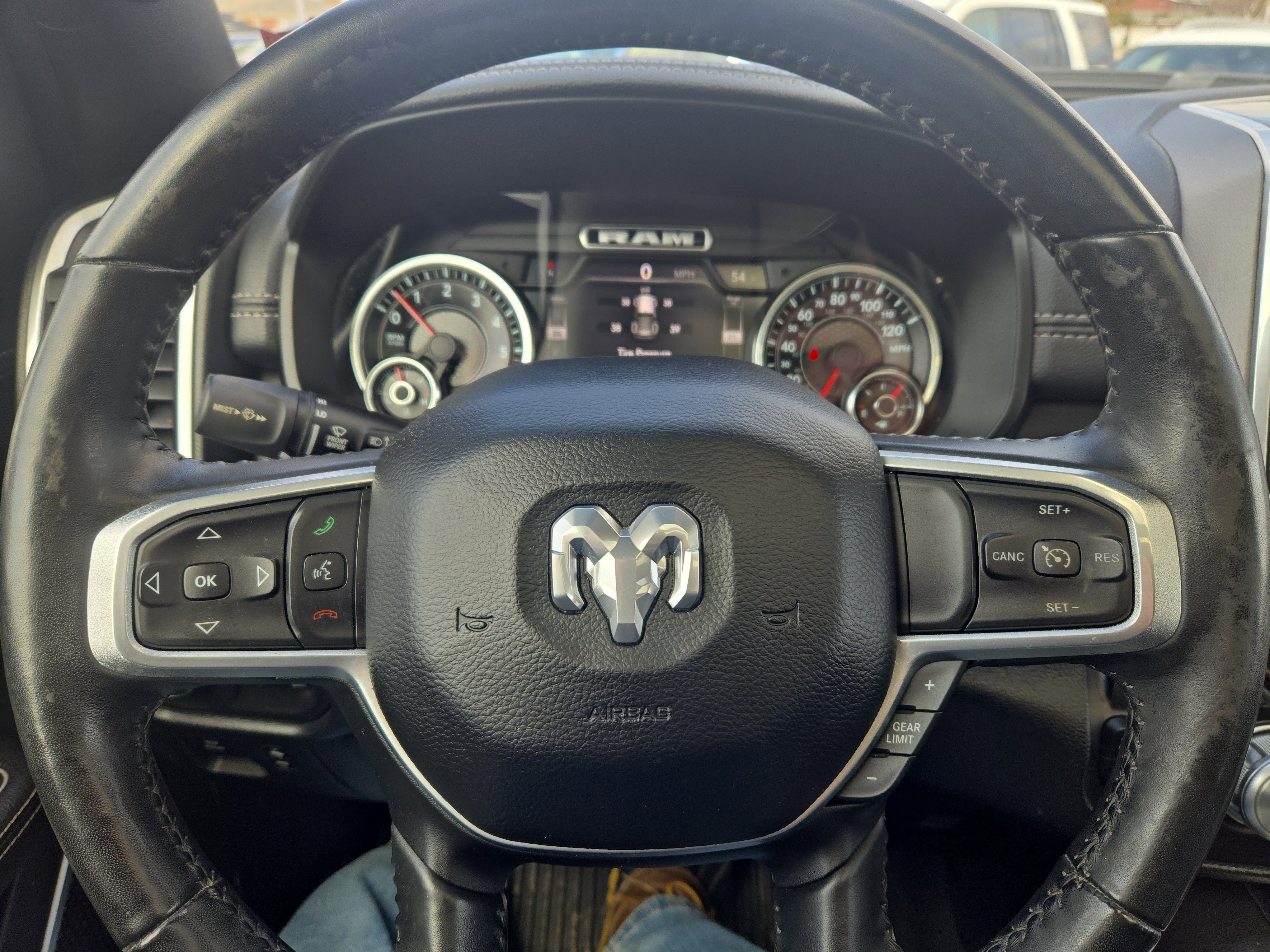 Used 2020 Bright White Clearcoat Ram Laramie image 17