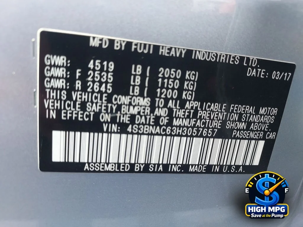 Used 2017 Silver Subaru 2.5i image 35