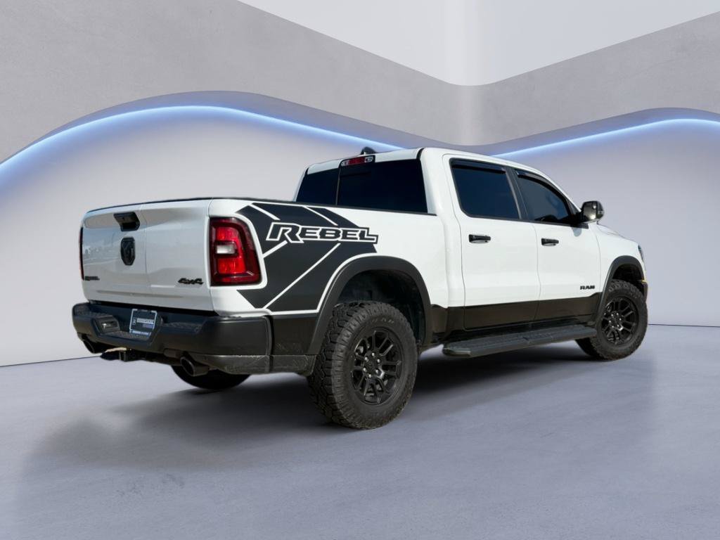 Used 2025 Bright White Clearcoat Ram Rebel image 7