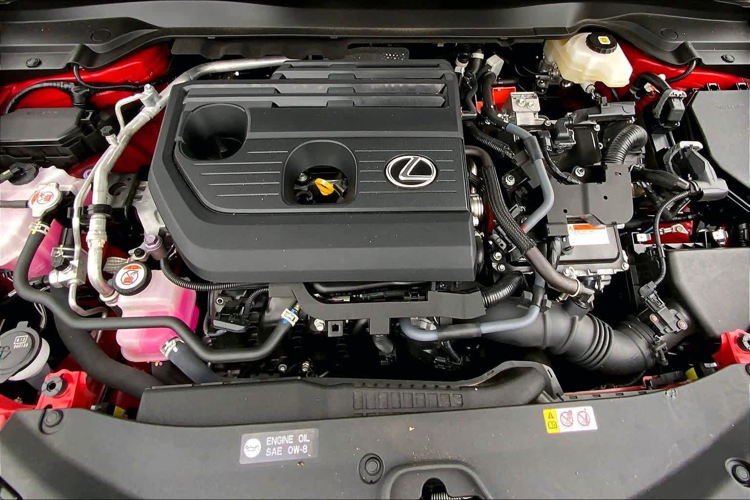 Certified Used 2025 Redline with Obsidian Roof Lexus F SPORT Design image 29