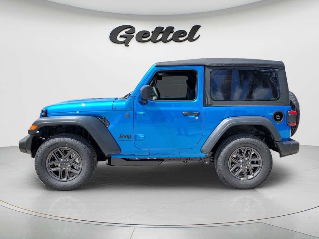 New 2026 Hydro Blue Pearl-Coat Exterior Paint Jeep Sport S image 7