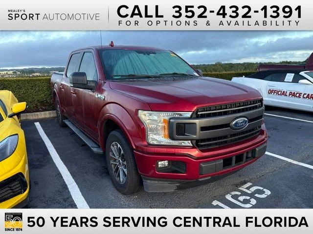 Used 2018 Red Ford XLT image 1