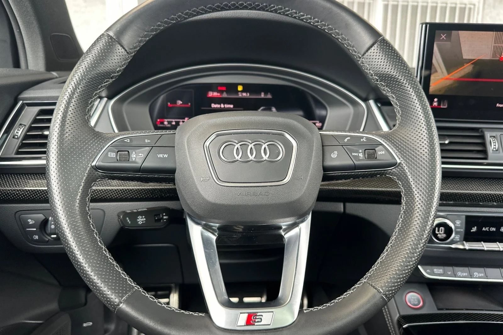 Used 2023 BLACK METALLIC Audi Premium Plus image 23