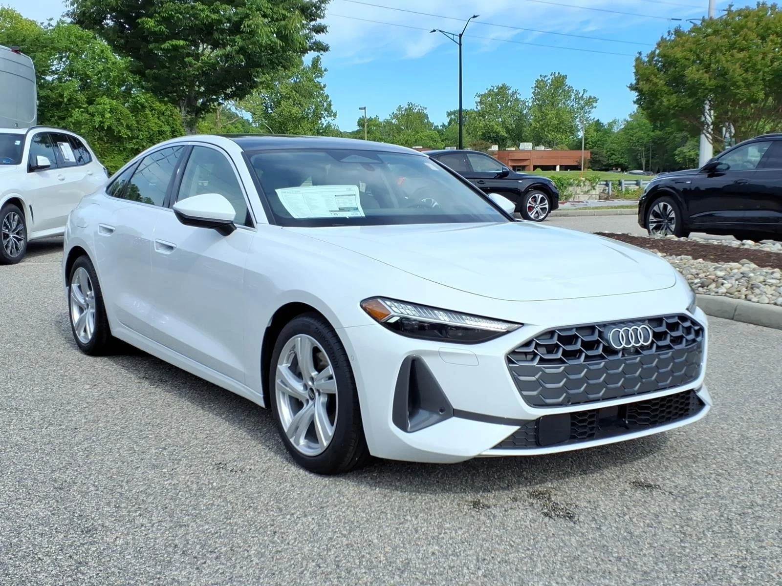 New 2026 Glacier White Metallic Audi Prestige image 3