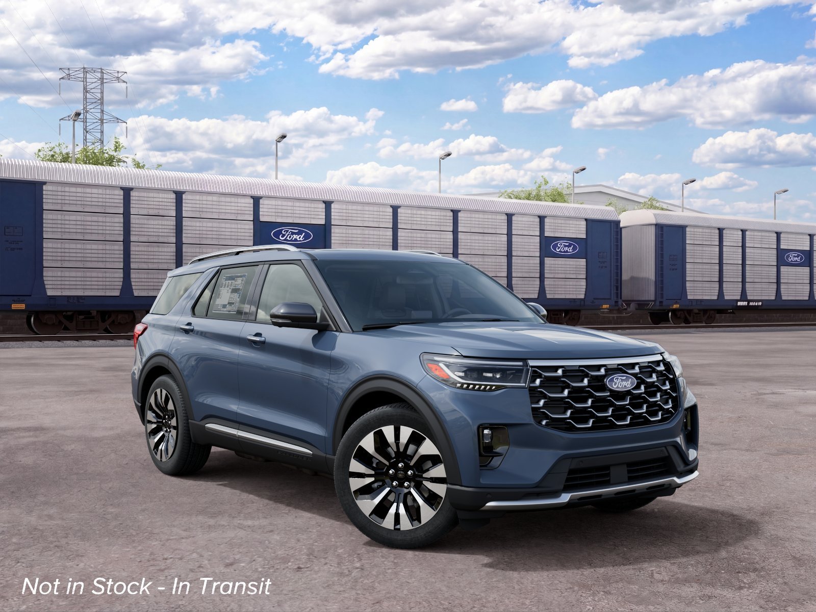 New 2027 Vapor Blue Metallic Ford Platinum image 26