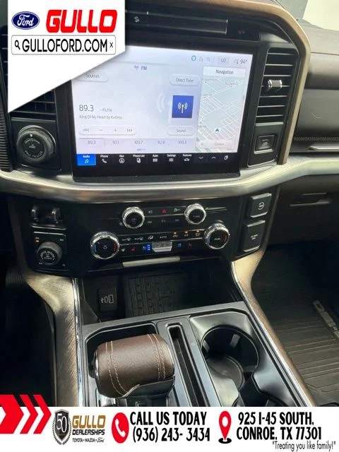 Used 2025 Antimatter Blue Metallic Ford King Ranch image 9