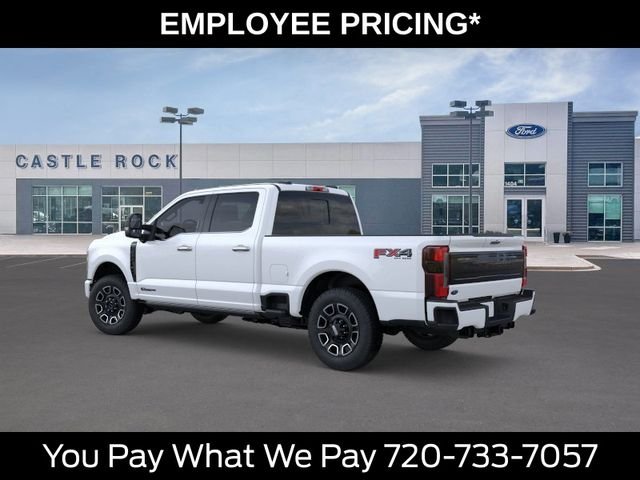 New 2026 Star White Metallic Tri-Coat Ford F-350® Platinum® image 4
