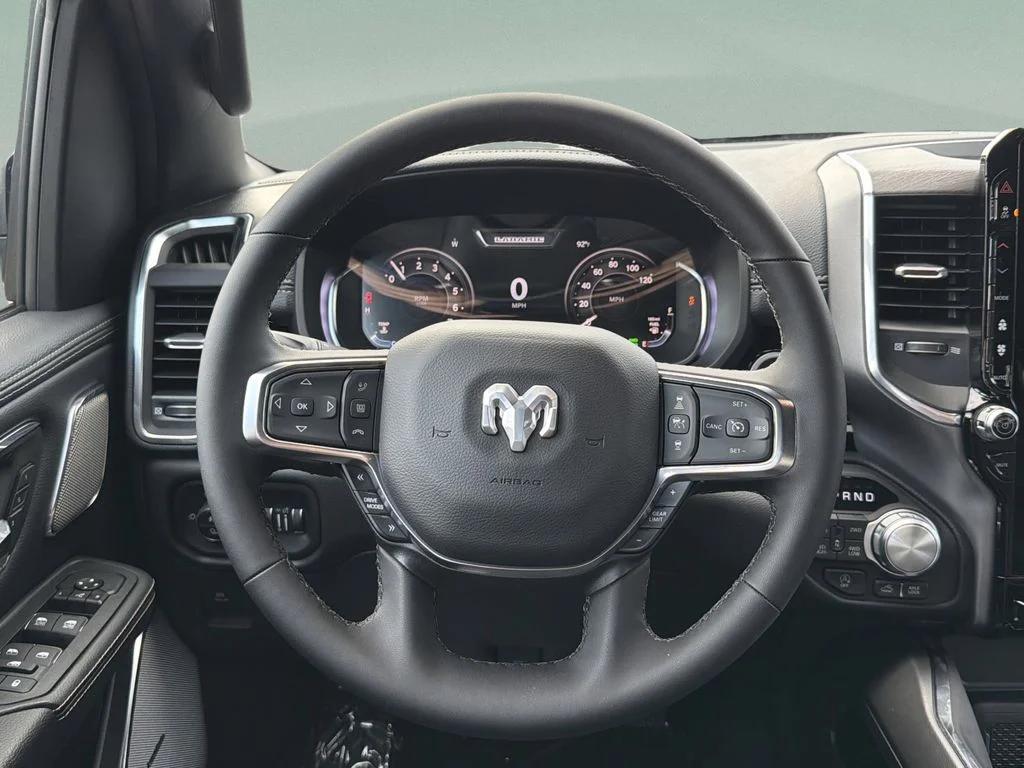 New 2026 Serrano-Green Metallic Exterior Paint RAM Laramie image 17