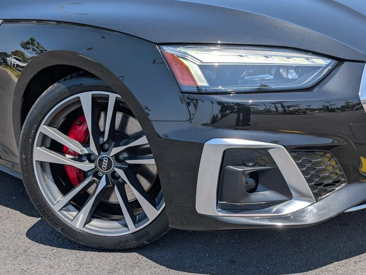 Used 2023 Mythos Black Metallic Audi Premium Plus image 2