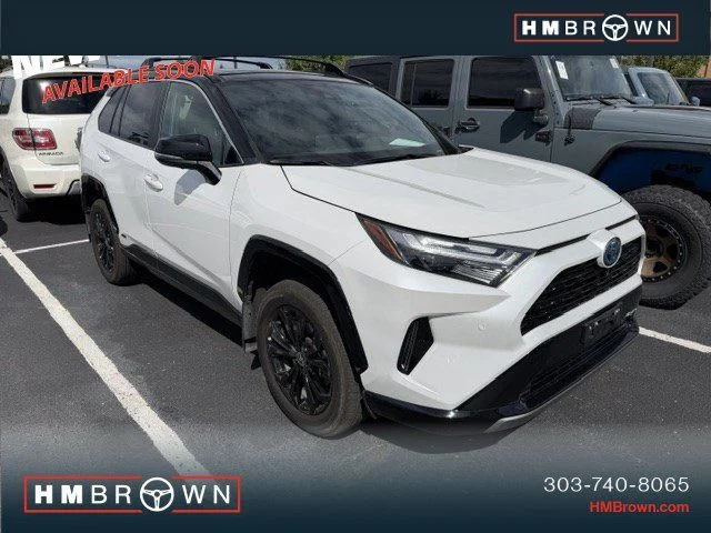 Used 2023 Midnight Black Metallic Toyota XSE image 1
