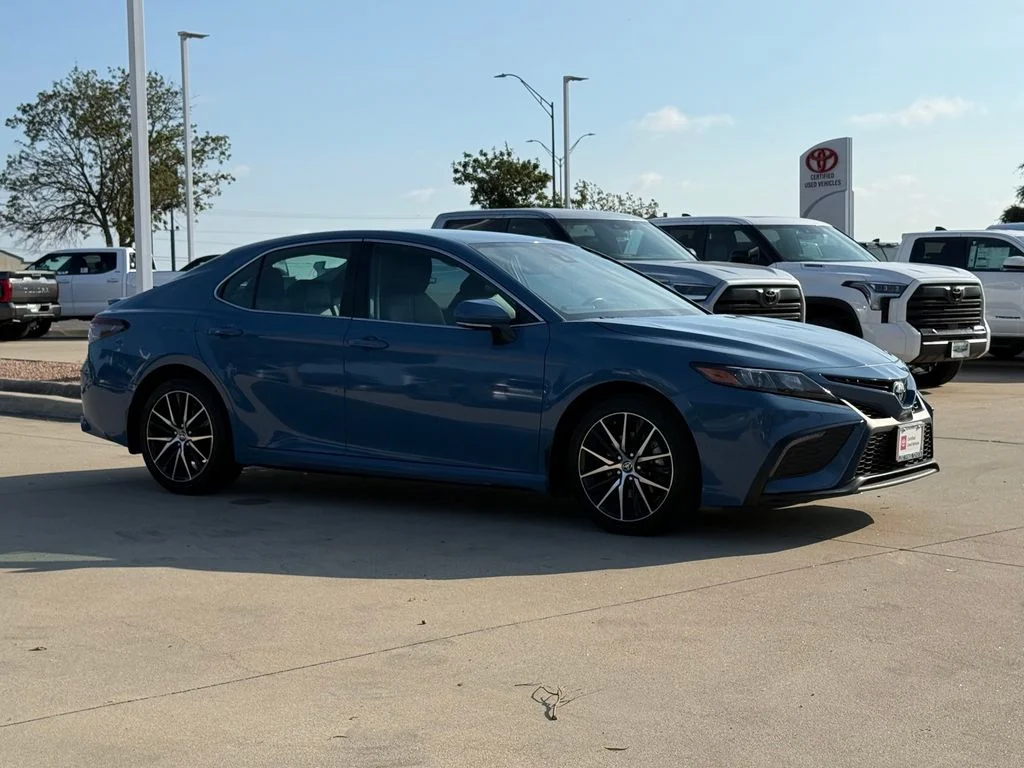 Certified Used 2024 Blue Toyota SE image 6