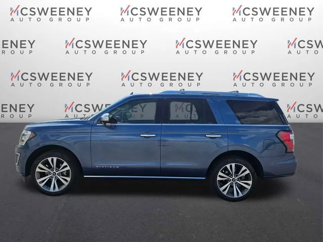 Used 2020 Blue Ford Platinum image 2